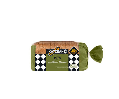 Ψωμί σε φέτες ολικής άλεσης με Μεγάλες Φέτες 500γρ.